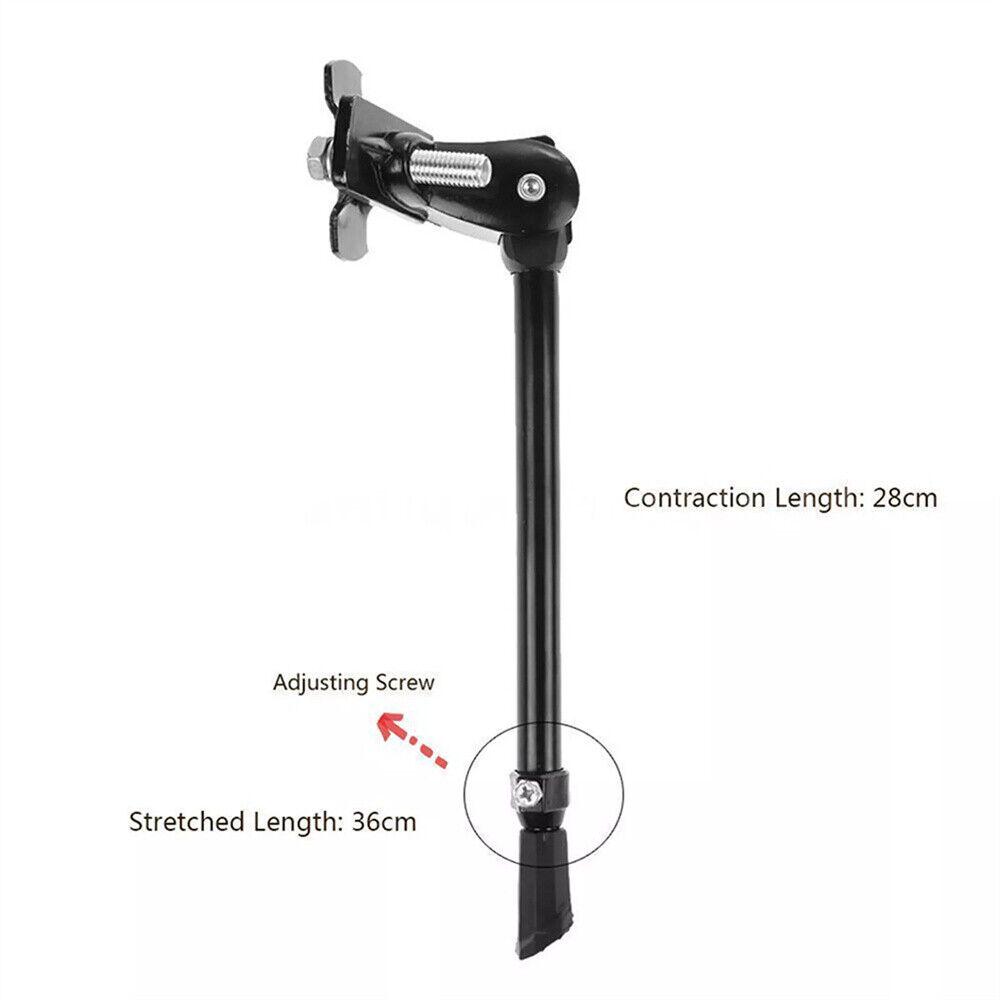 2x Adjustable Bicycle Mountain Bike Foot Rear Kick Stand Prop Side Parking MTB - Image 4