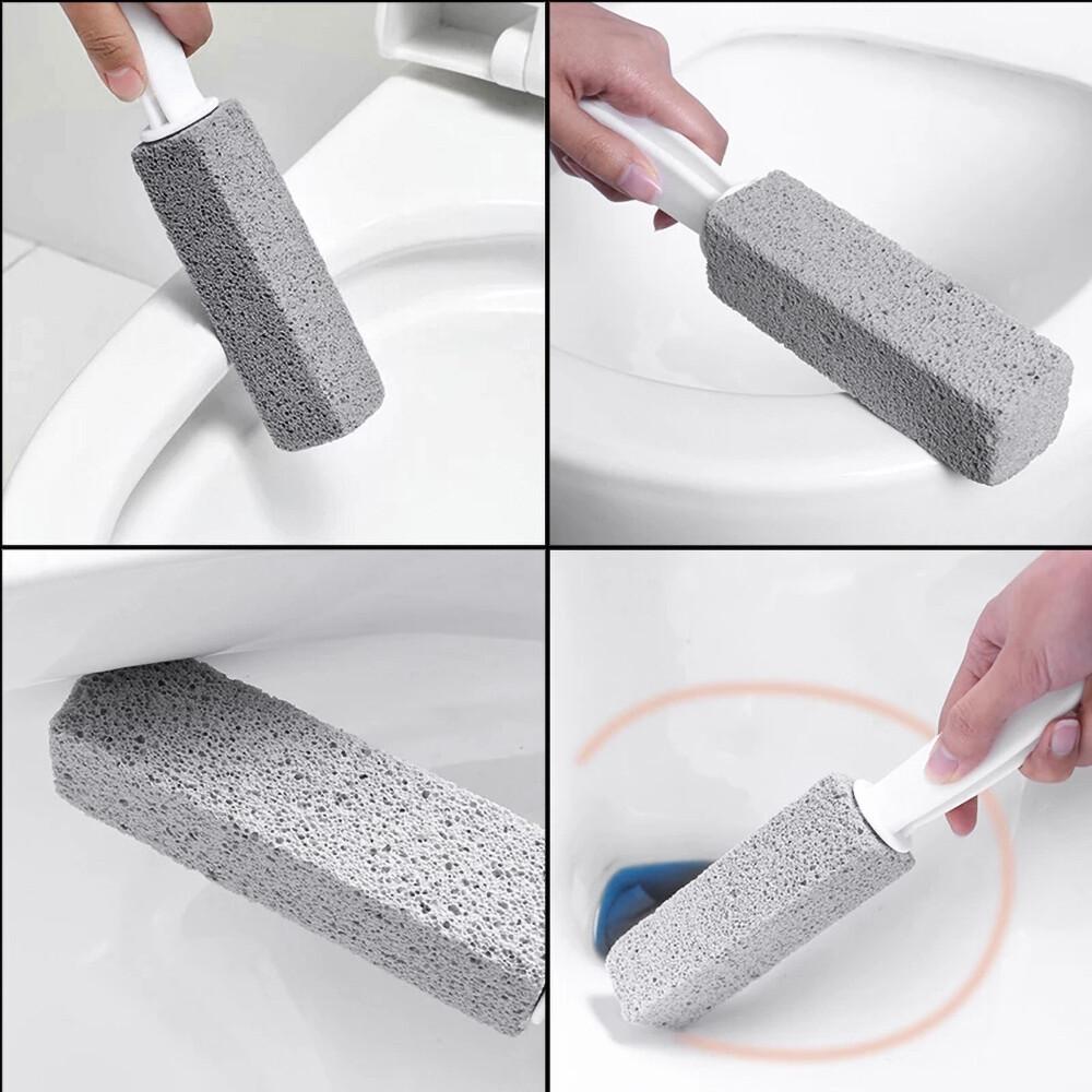 2x Brush Cleaning Pumice Stone Bathtub Stains Wand Tile Toilet Bowl Cleaner Tool - Image 5