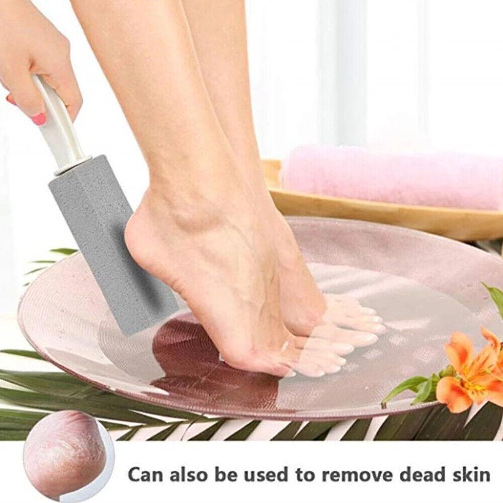 2x Brush Cleaning Pumice Stone Bathtub Stains Wand Tile Toilet Bowl Cleaner Tool - Image 3