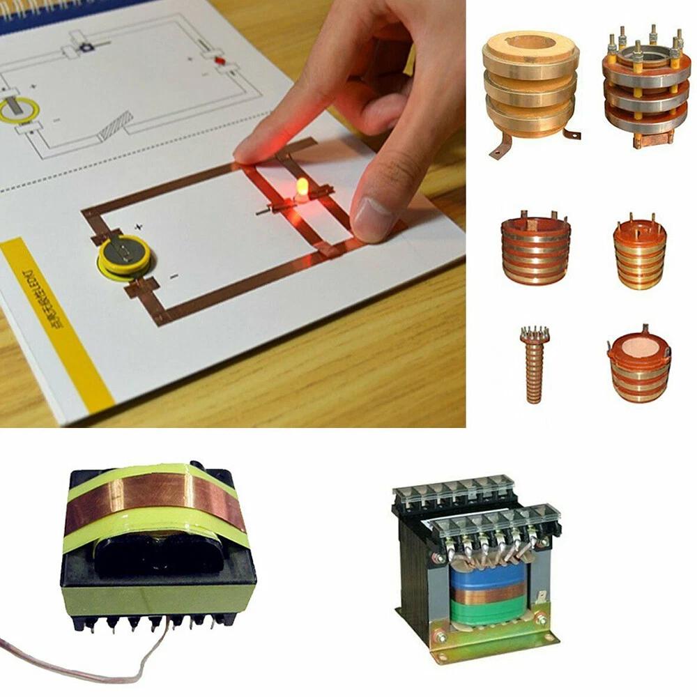 2x Conductive Copper Adhesive Foil High Heat Temperature Tape 6mm*20m - Image 5