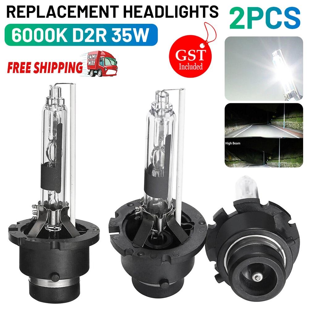 2x D2R Headlight Bulbs 35W 6000K White Replace HID Xenon Lamp Conversion Kit AU