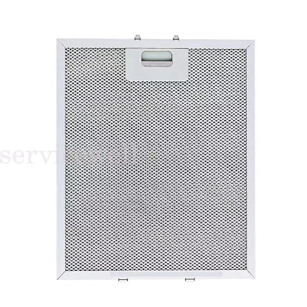 2x Filter For Range Hood Aluminized Grease Parts Replacement Silver 320X260x9mm - Image 2