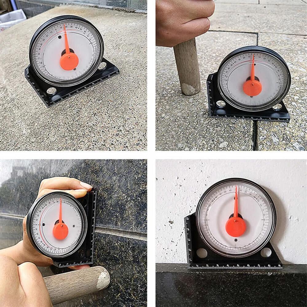 2x Magnetic Measure Finder Inclinometer Digital Angle Meter Measuring Protractor - Image 3