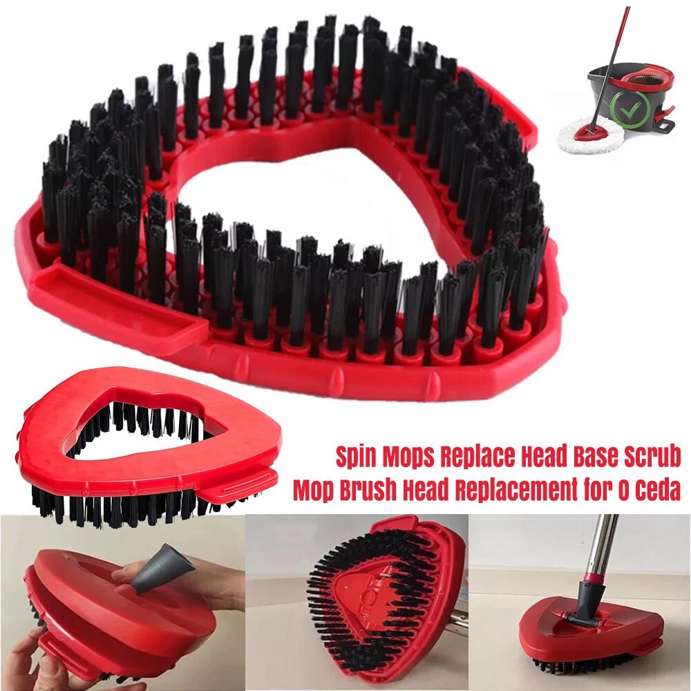 2x Spin Mops Replace Head Base Scrub Mop Brush Head Replacement for O Ceda