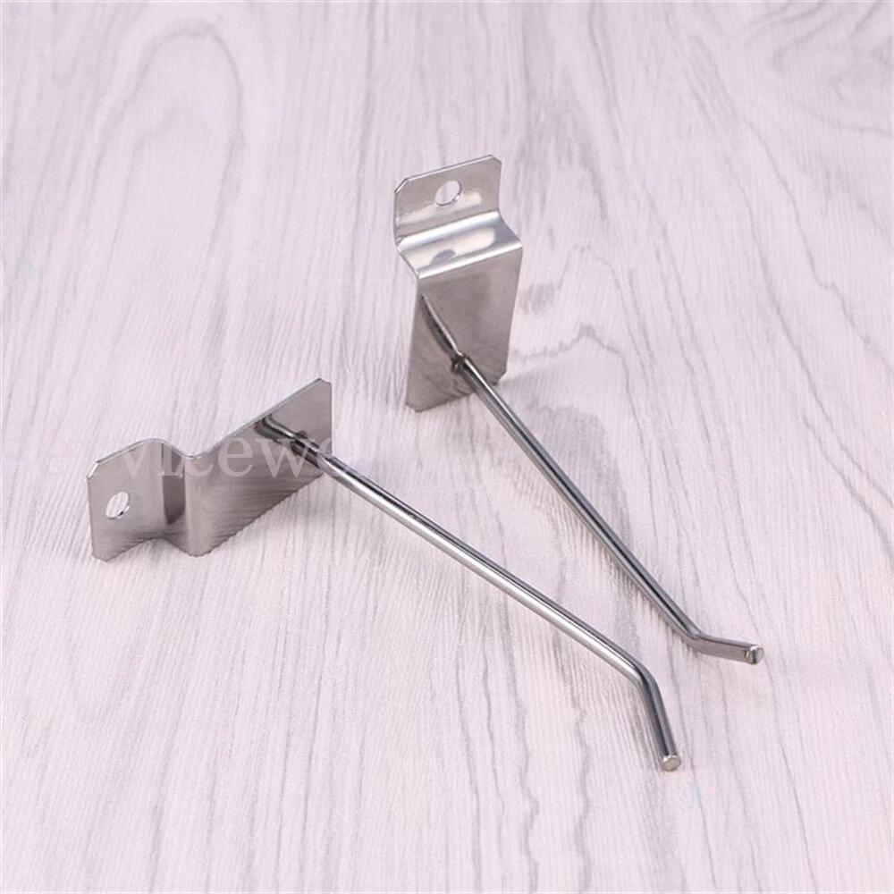 Slatwall Hooks Storage Shelf Tool Grooved Display Showroom Rack 100 150mm - Image 2