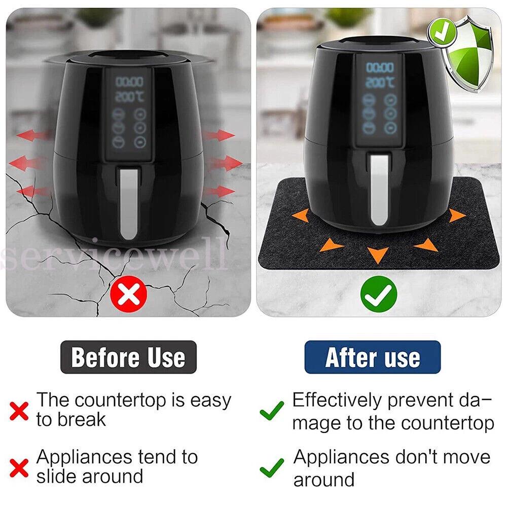 30x45cm Non Slip Heat Resistant Mat For Air Fryer Kitchen Pads Heat Proof Mat AU - Image 6