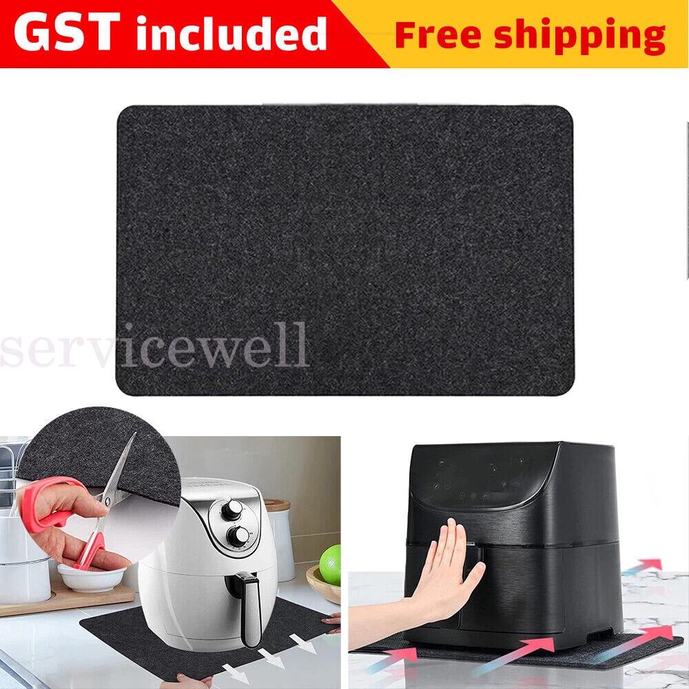30x45cm Non Slip Heat Resistant Mat For Air Fryer Kitchen Pads Heat Proof Mat AU