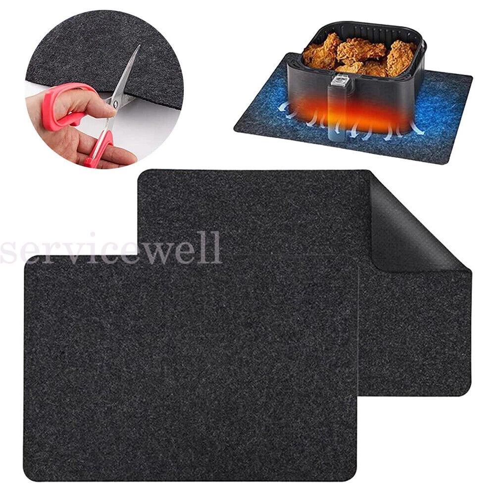 30x45cm Non Slip Heat Resistant Mat For Air Fryer Kitchen Pads Heat Proof Mat AU - Image 2