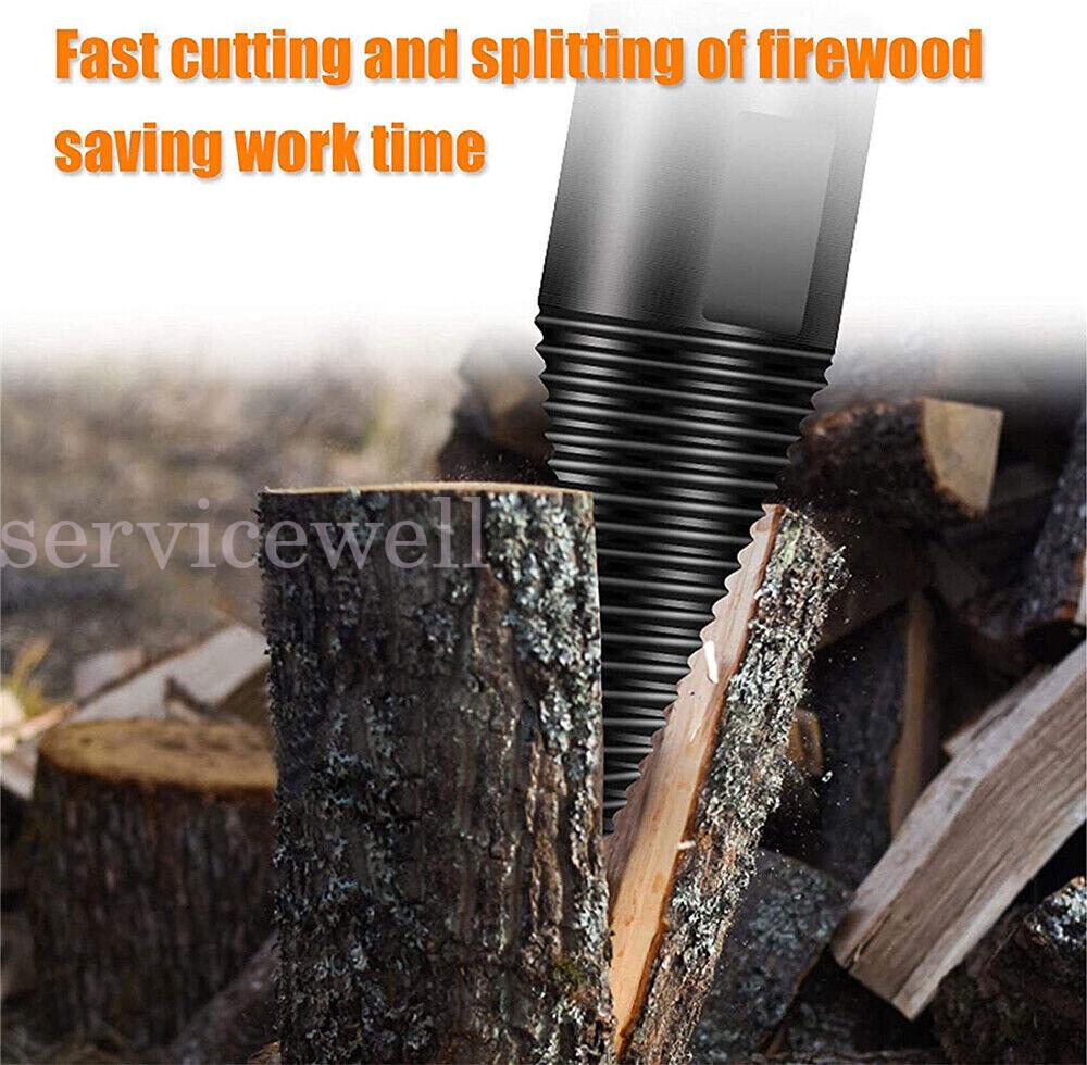 Removable High Speed Firewood Log Wood Splitter Drill Bit - Image 6