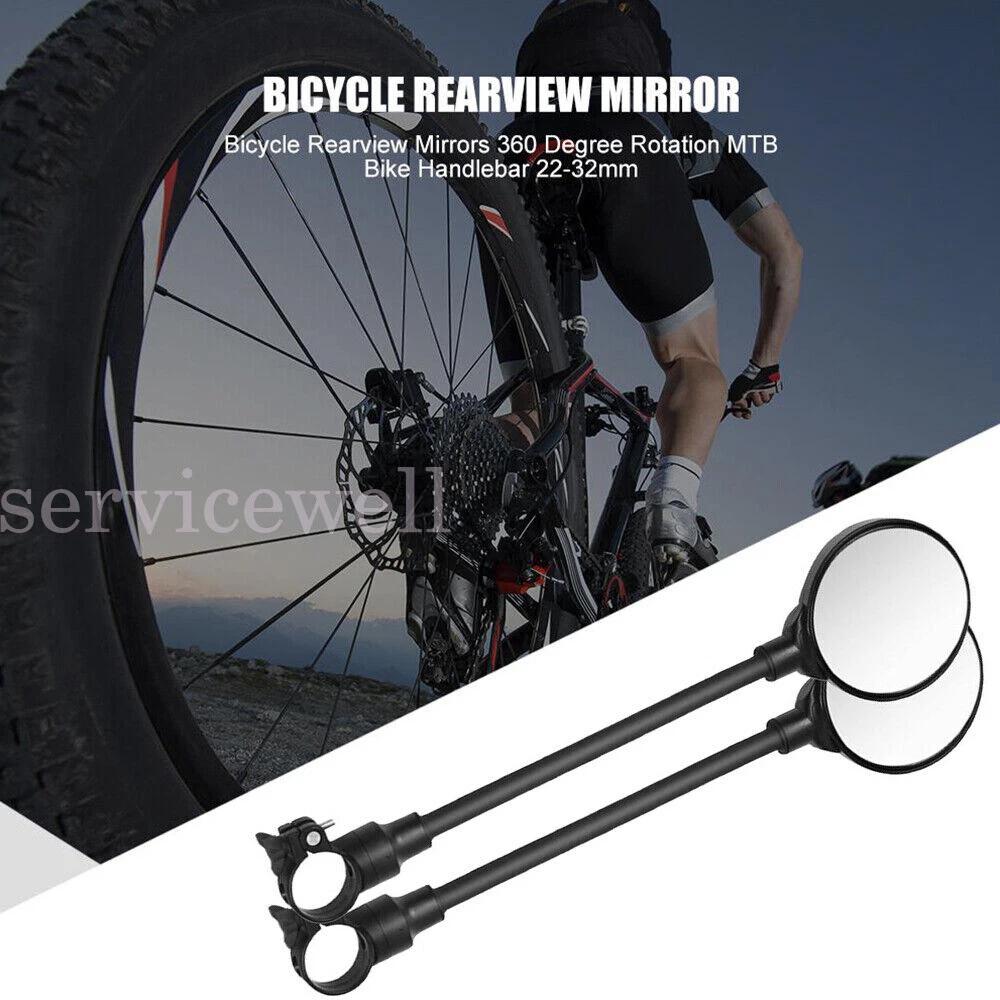 360d Flexible Bike Handlebar Rear View Mirror Bicycle Cycling Safety Rearview - Image 2