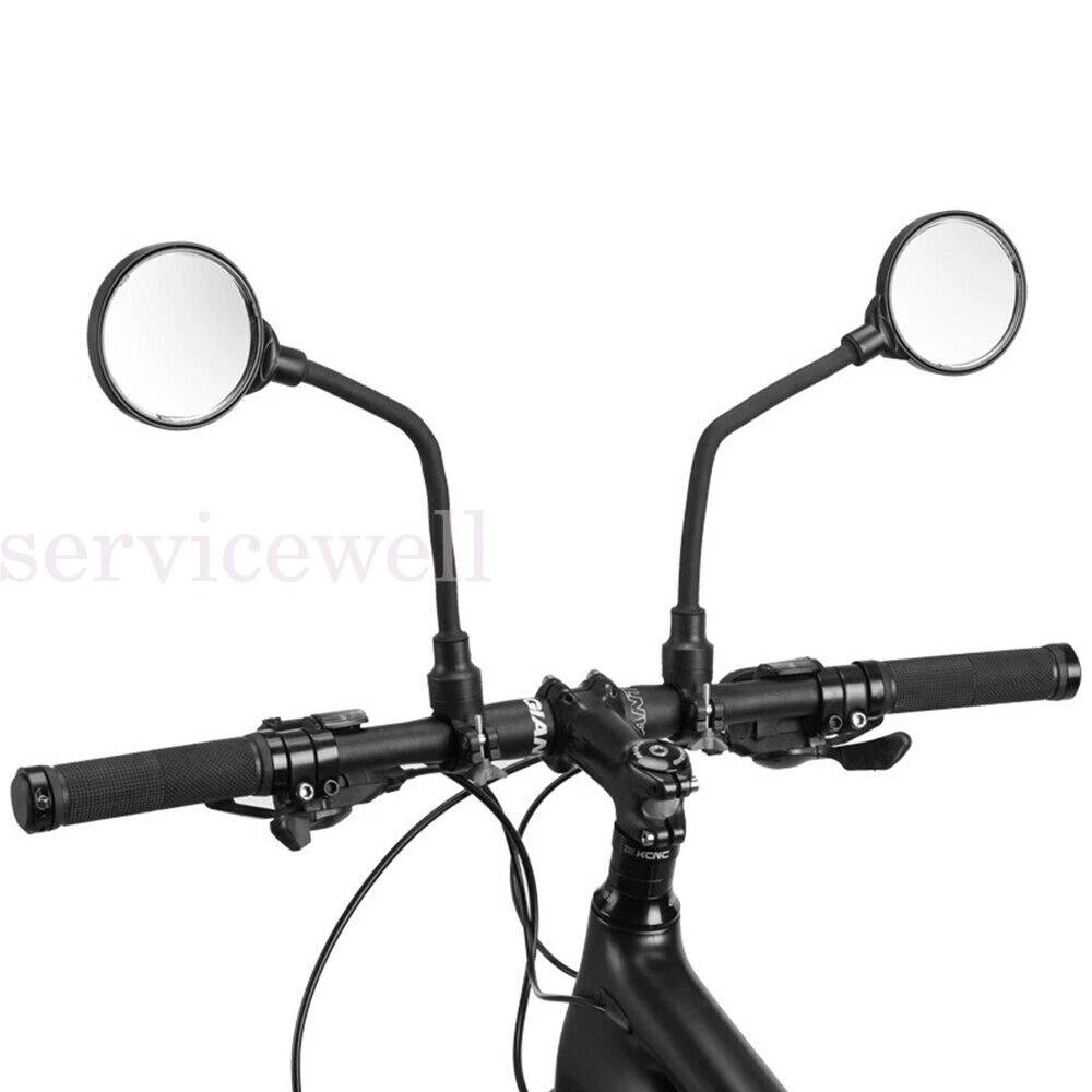 360d Flexible Bike Handlebar Rear View Mirror Bicycle Cycling Safety Rearview - Image 6