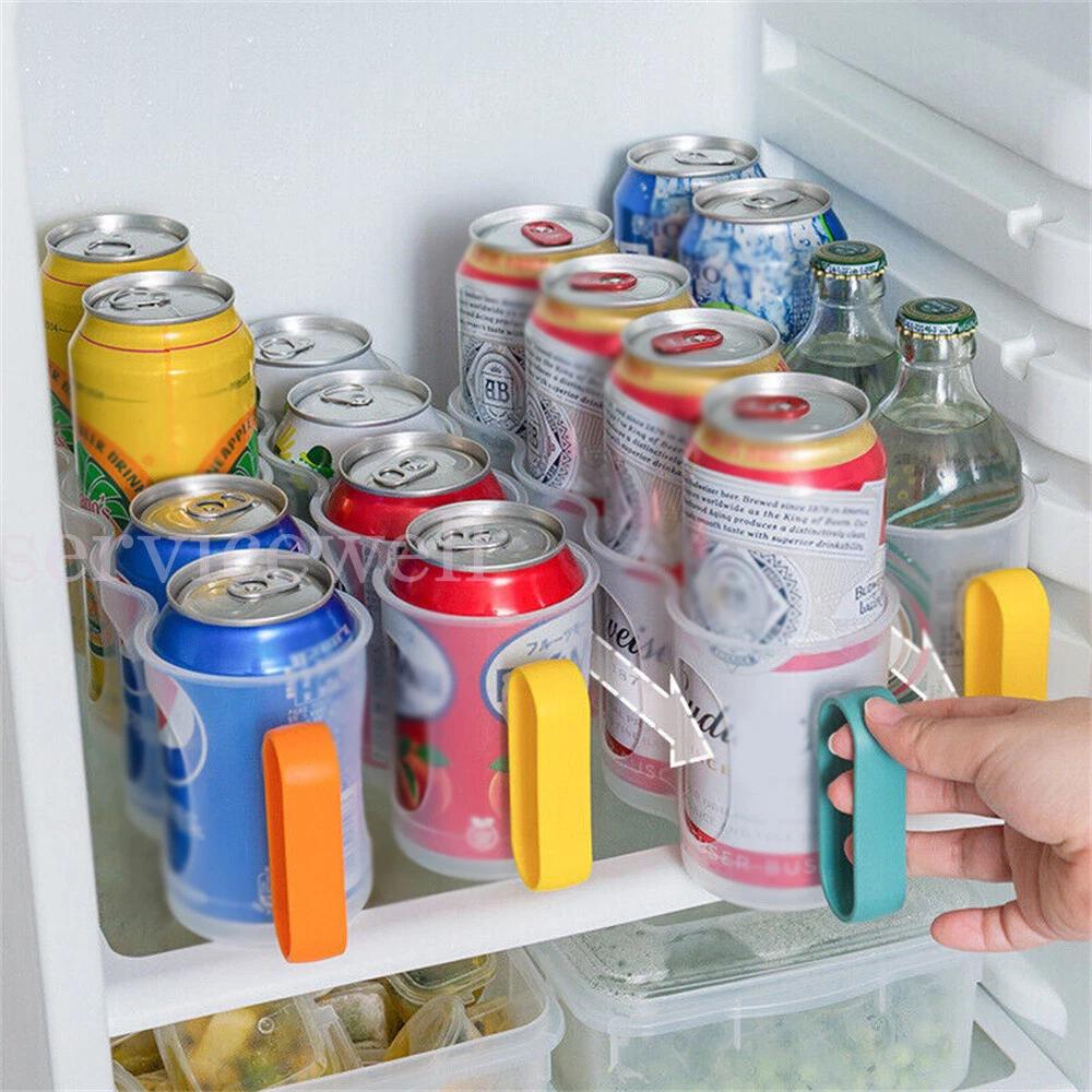 3PCS Beer Soda Can Storage Holder For Refrigerator Space Saver Organizer - Image 5