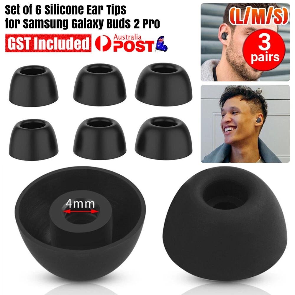 3Pairs Replacement Earphone Eartips Ear Tips for Samsung Galaxy Buds 2 Pro NEW