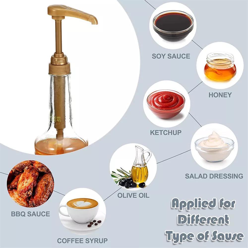 Coffee Syrup Pump Dispenser For 25.4Oz/750ml Syrup Bottle No Dripping - Image 3