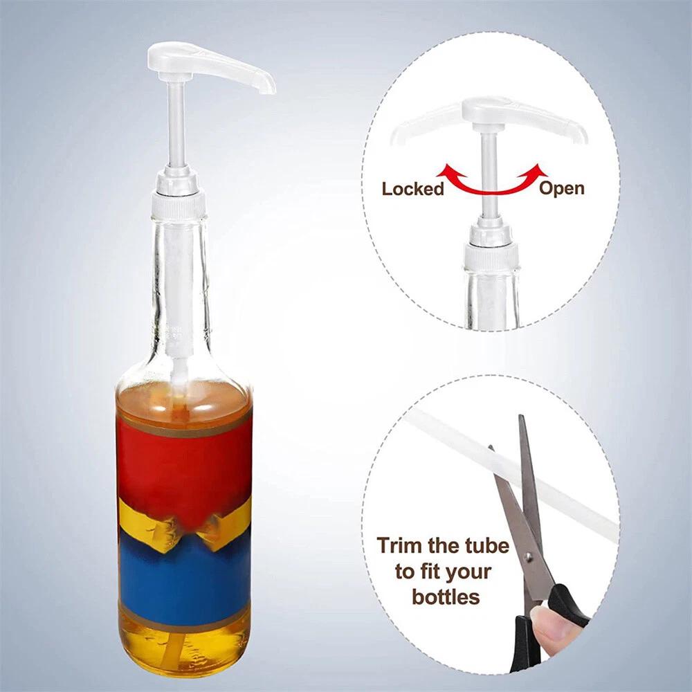 Coffee Syrup Pump Dispenser For 25.4Oz/750ml Syrup Bottle No Dripping - Image 6