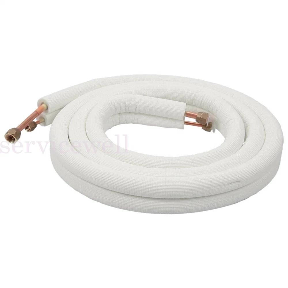 3m Insulated Copper Pipe Split Line Air Conditioner Pipe Fitting Pair Coil Tube - Image 6