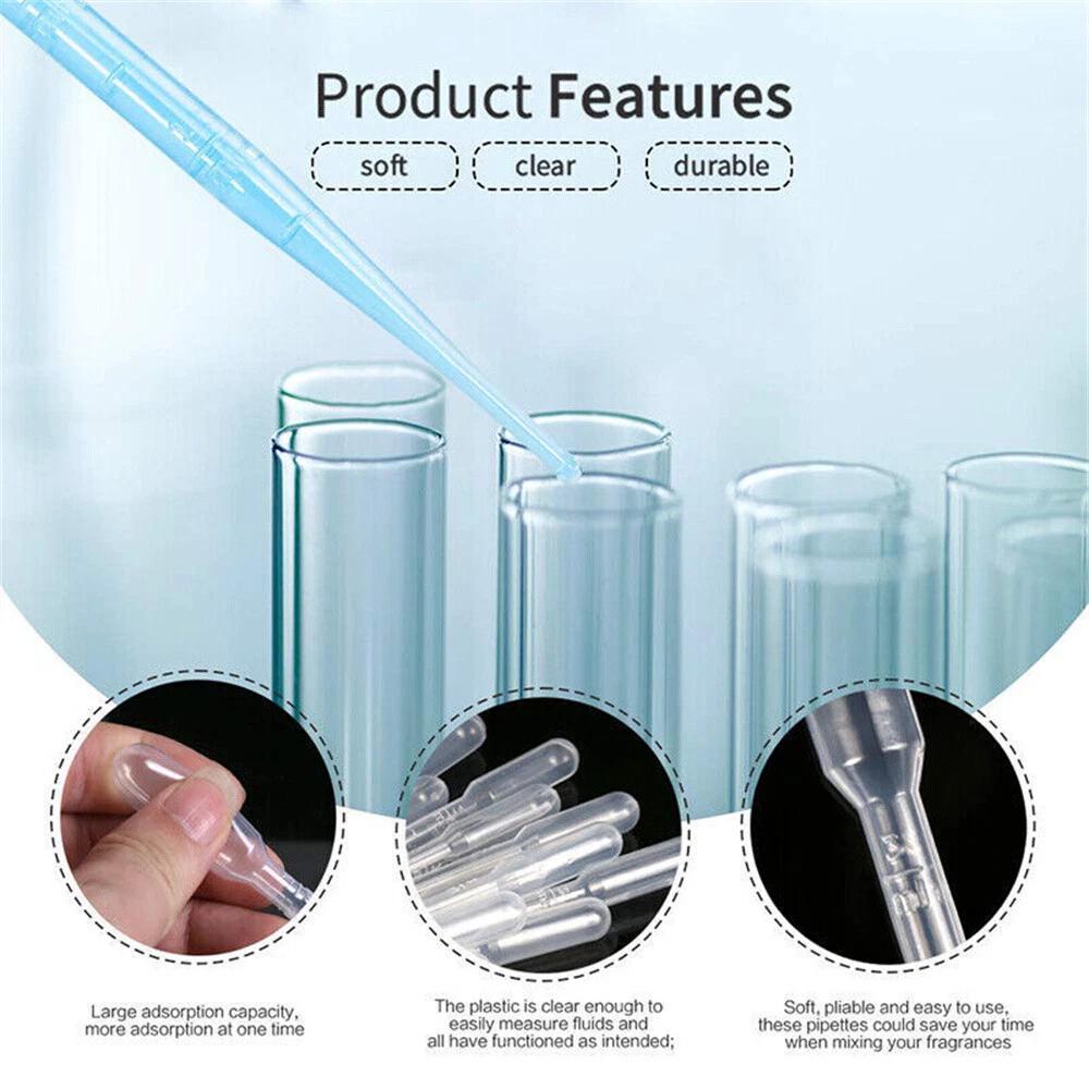 5/10ML Plastic Clear Eye Oil Dropper Transparent Graduat PipetteS - Image 4
