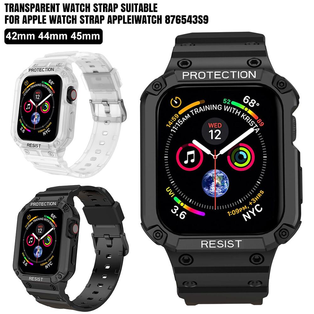 Band Case Rugged Bumper Strap For Apple Watch iWatch 9 8 7 6 5 SE