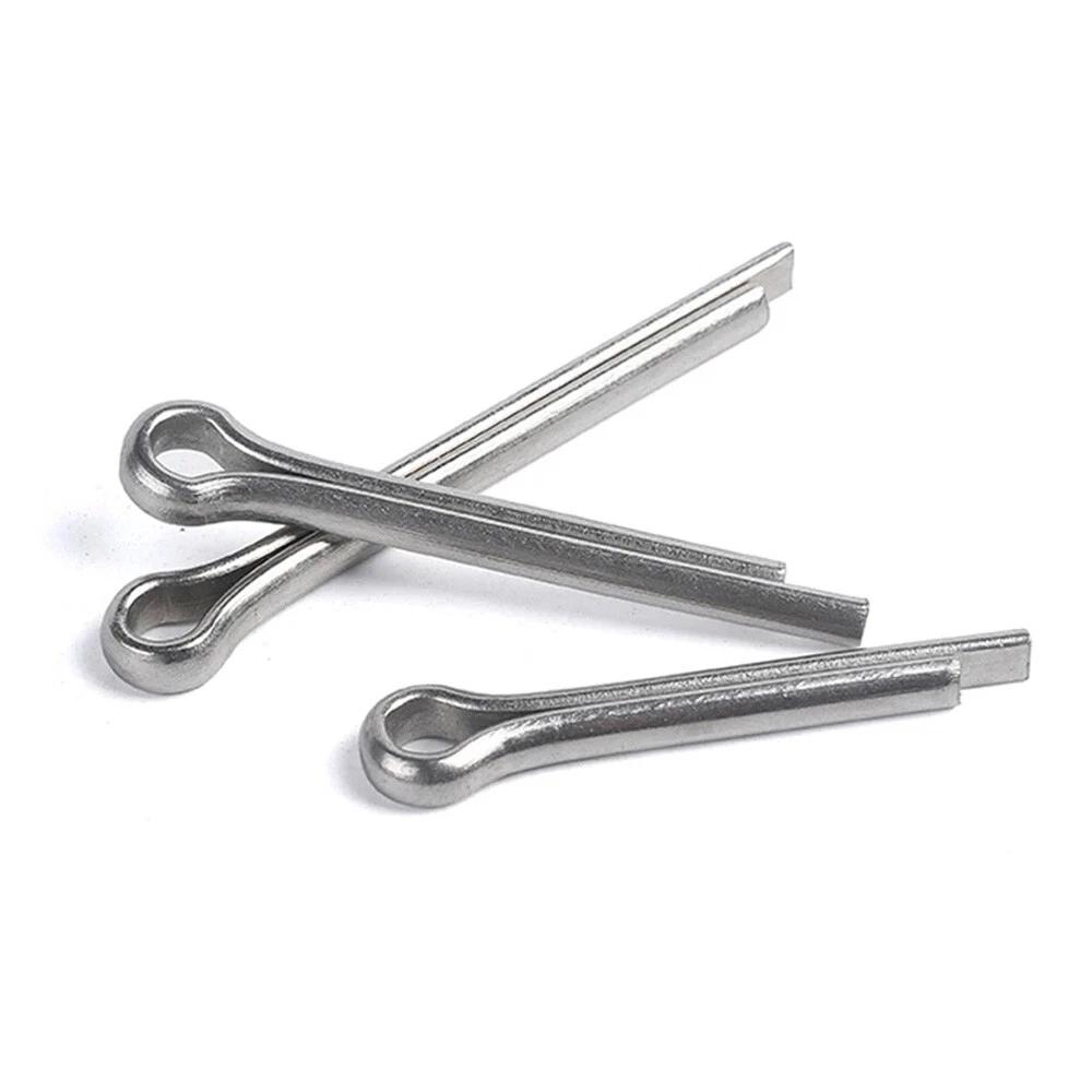 460PCS Stainless Steel Cotter Pin Assortment Set 6 Sizes Split Pins Spring Kit - Image 7