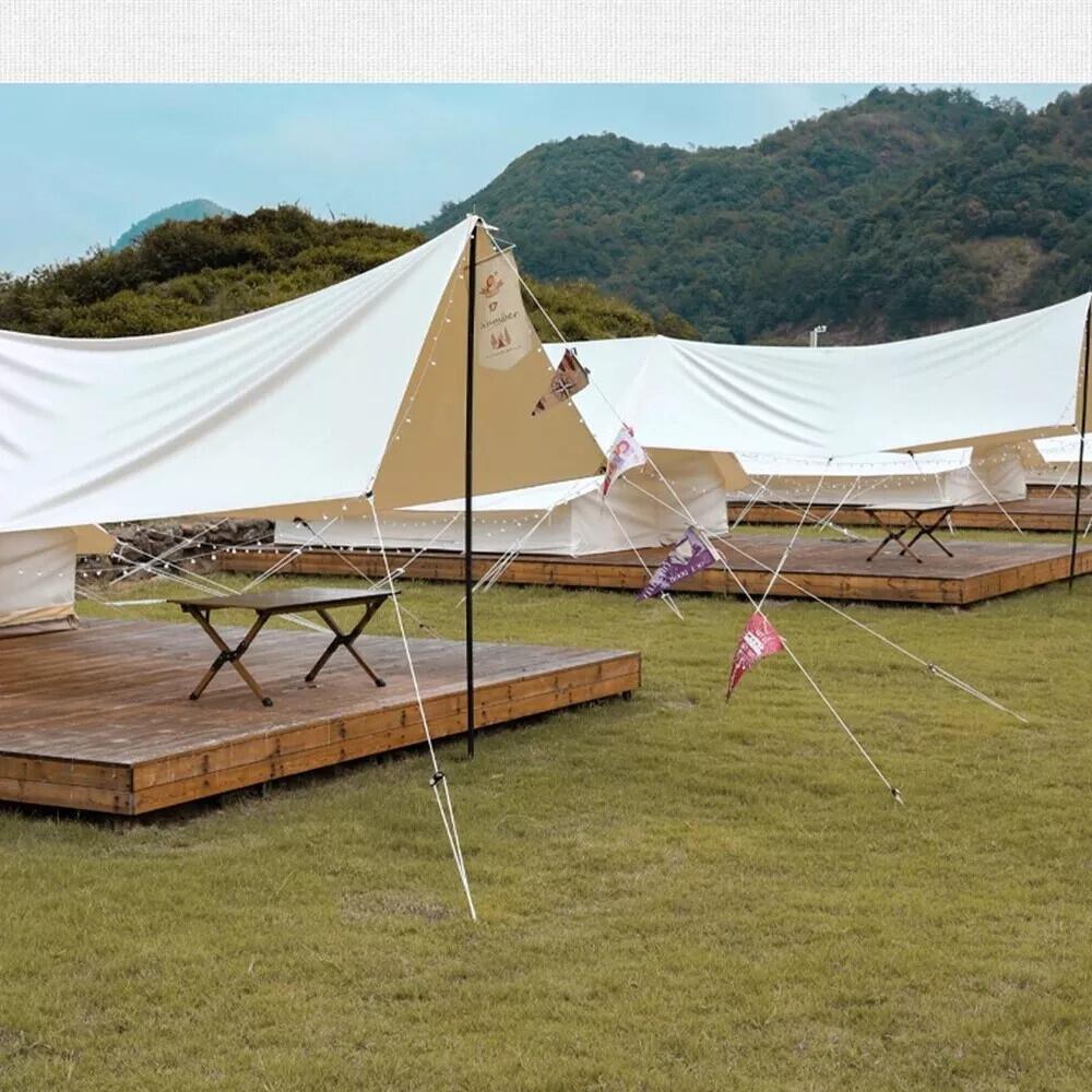 4M Camping Ratchet Pulley Tent Guide Rope Adjustable Guy Line Tensioner Tie Down - Image 6