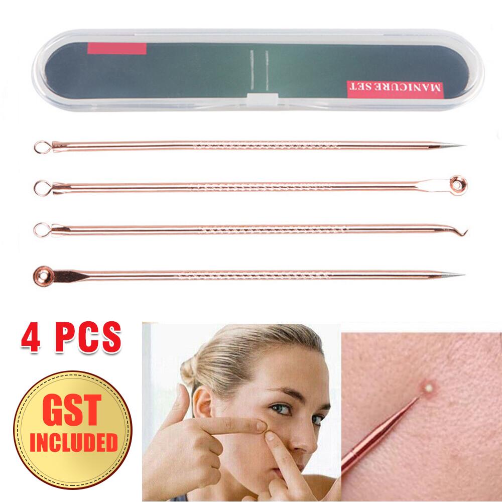 Blackhead Remover Pimple Tool Popper Pore Blemish Comedone Acne Cleaner Kit