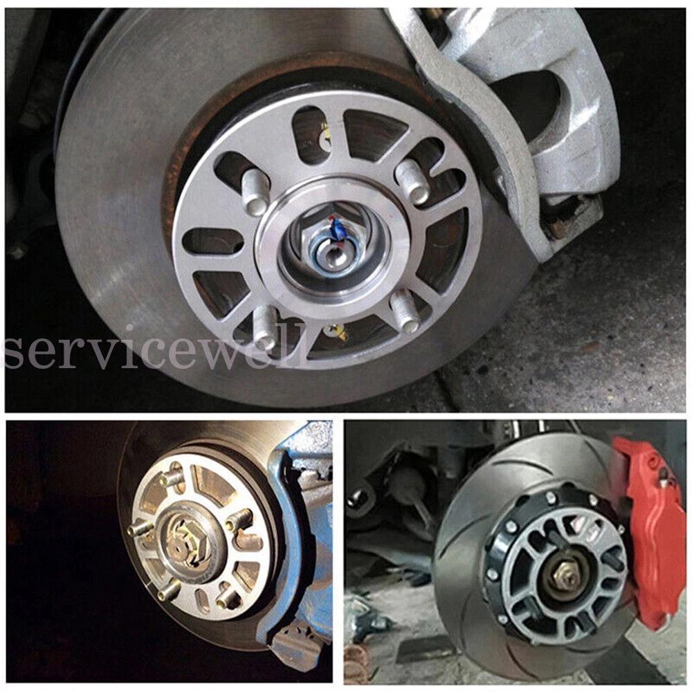 4PCs 10mm Alloy Aluminum Wheel Spacers Shims Spacer Universal 4/5 Stud Car Kit - Image 7