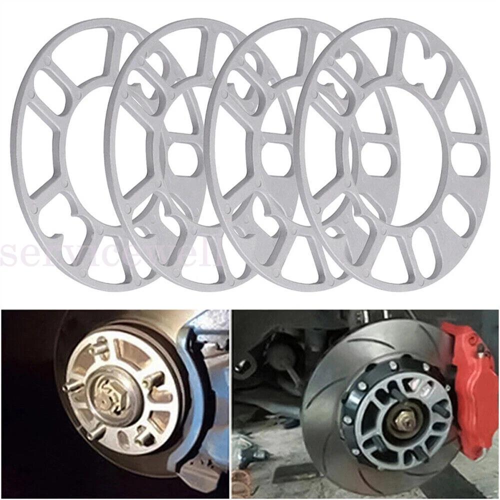 4PCs 10mm Alloy Aluminum Wheel Spacers Shims Spacer Universal 4/5 Stud Car Kit - Image 6
