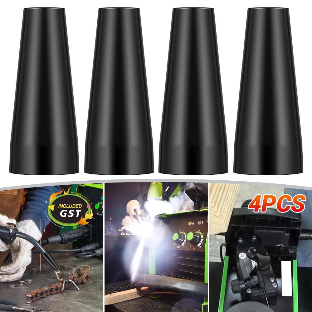 4Pcs Flux Core Gasless Nozzle For MIG Welding Flux Core Gasless Nozzle Self