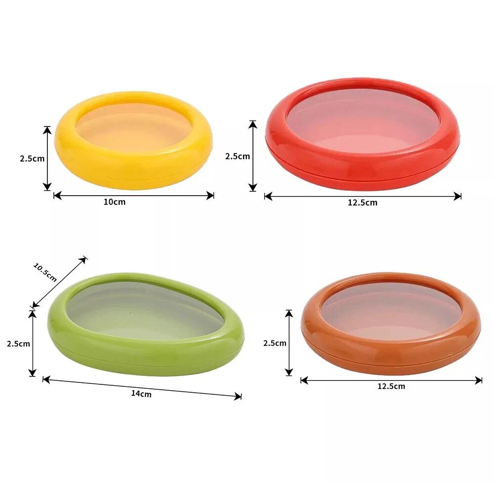 Silicone Fruit Vegetable Anti-Oxidation Storage Box Fridge Storage Container - Image 5