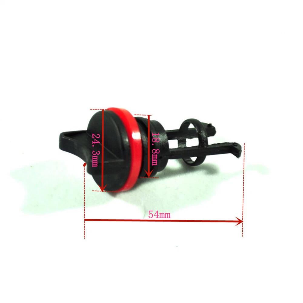 4 X Boat Drain Bungs With PE Washer For Course Thread Bung Bases Boat Drain Bung - Image 4