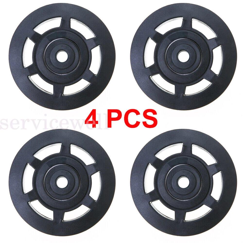 4pcs Universal 95mm plastic Bearing Pulley Wheel for Gym Fitness Equipment