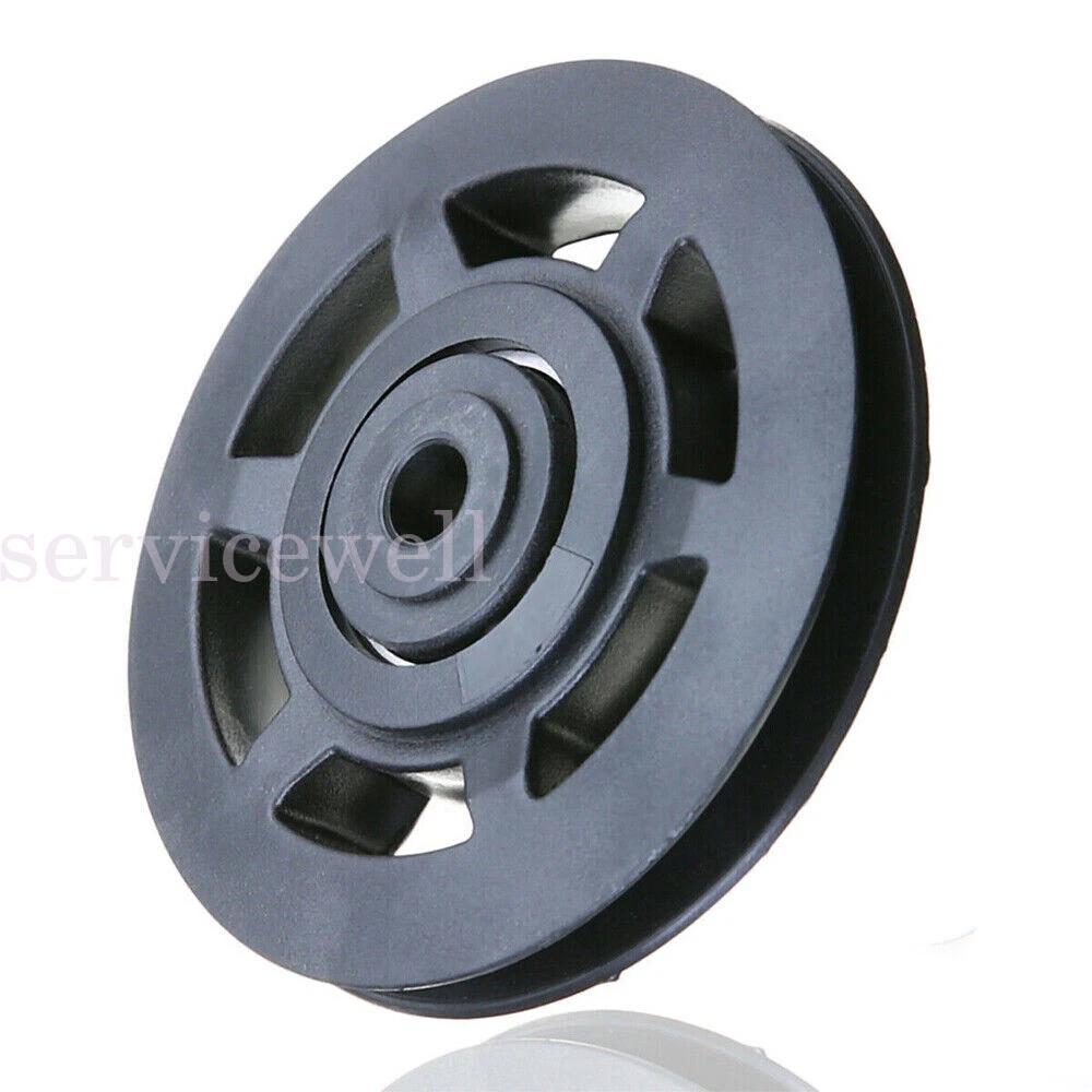 4pcs Universal 95mm plastic Bearing Pulley Wheel for Gym Fitness Equipment - Image 2