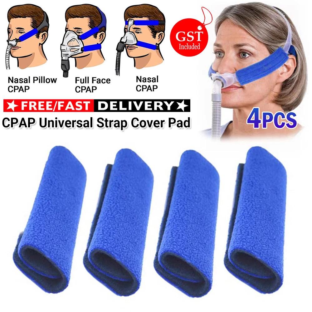 4pcs Universal Strap Cover Pad Cushion Pressure Relief from Headgear For CPAP