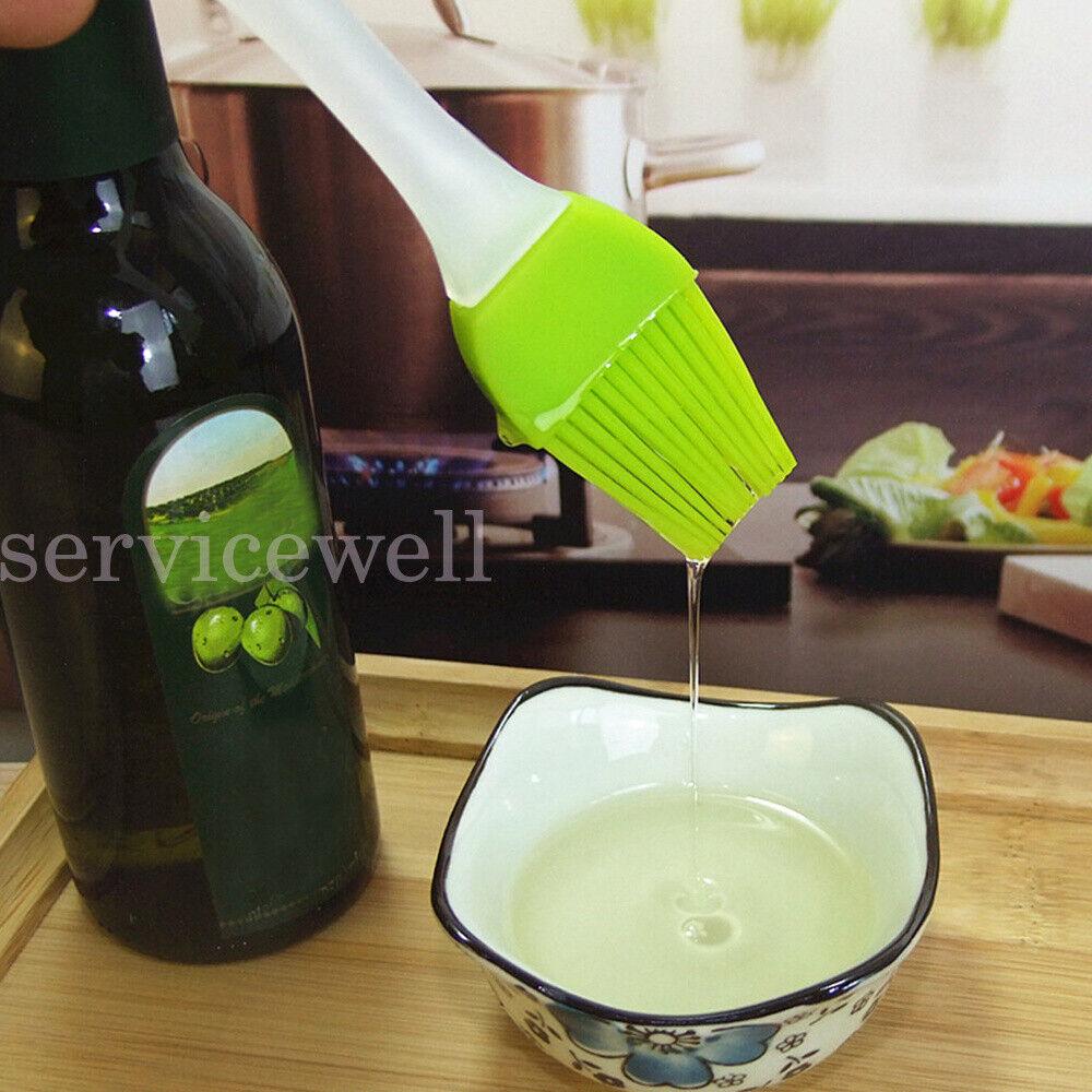 4xSilicone Basting Brush Bakeware BBQ Bread Cream Oil Pastry Cooking Baking - Image 3