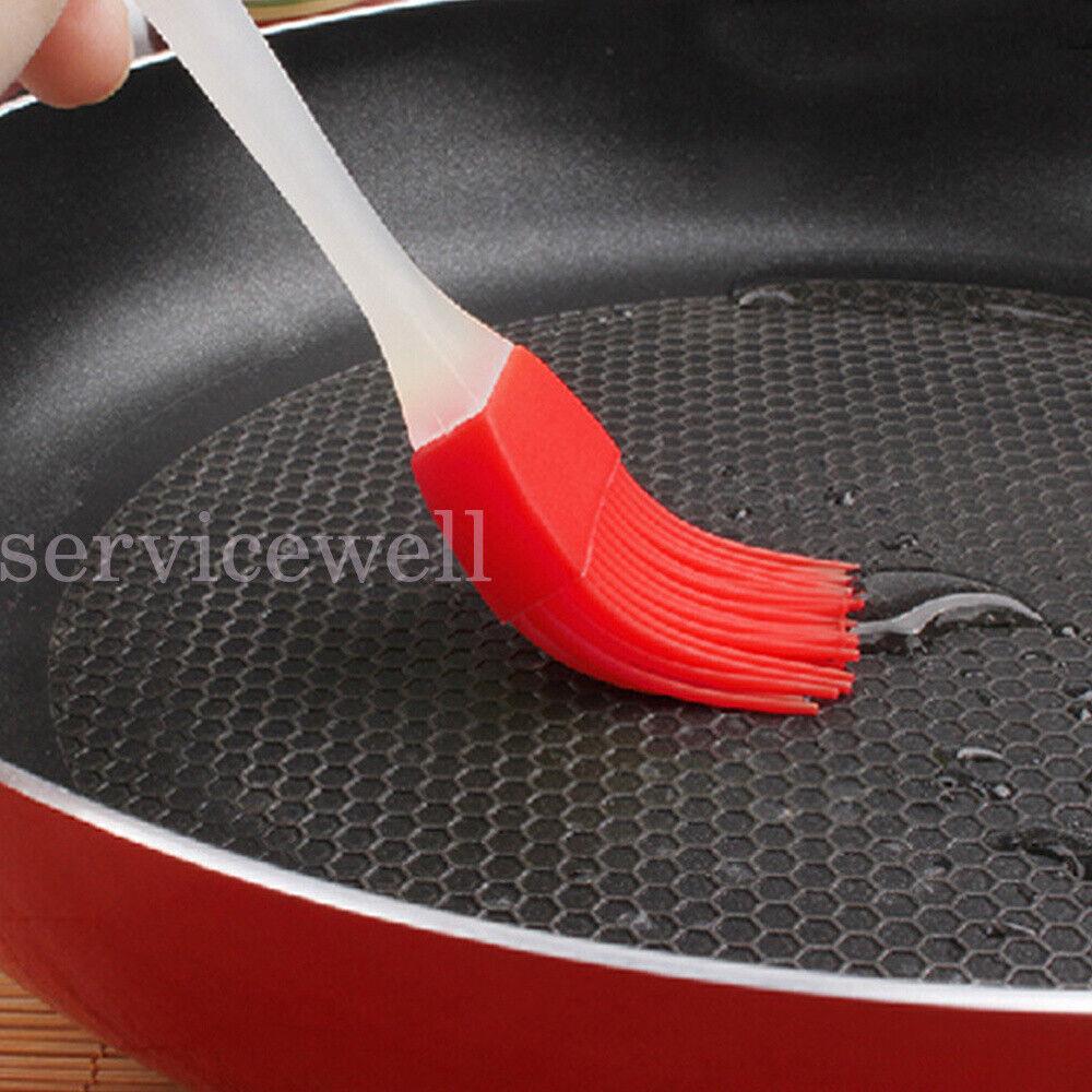 4xSilicone Basting Brush Bakeware BBQ Bread Cream Oil Pastry Cooking Baking - Image 2