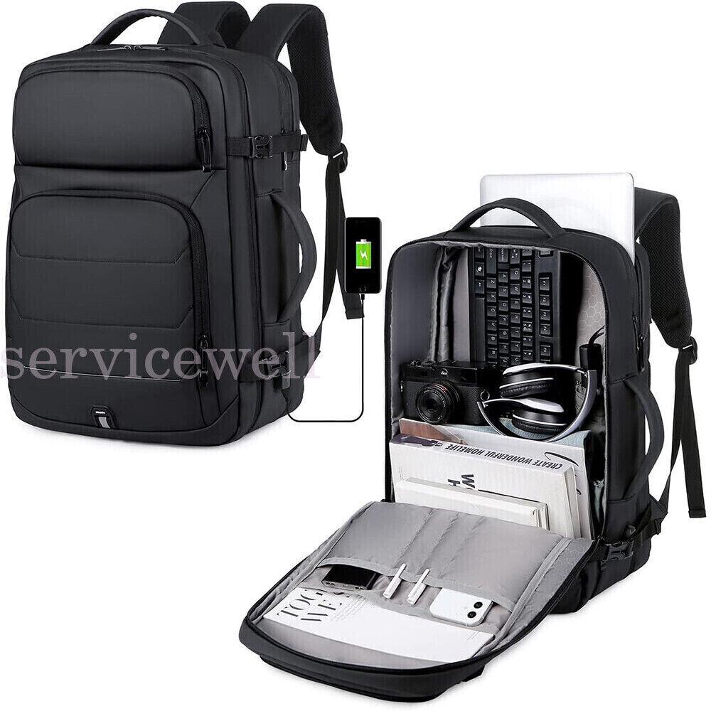 50L Men Women Travel Backpack Laptop Backpack Waterproof Business Bag School Bag - Image 7