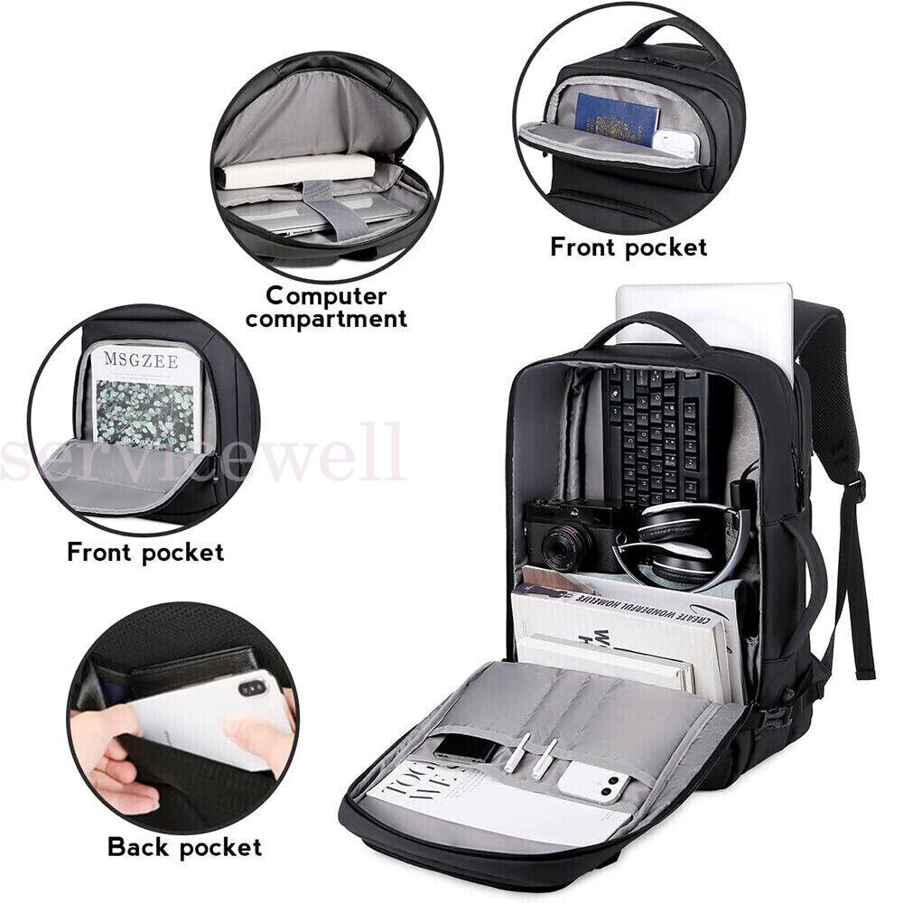 50L Men Women Travel Backpack Laptop Backpack Waterproof Business Bag School Bag - Image 6