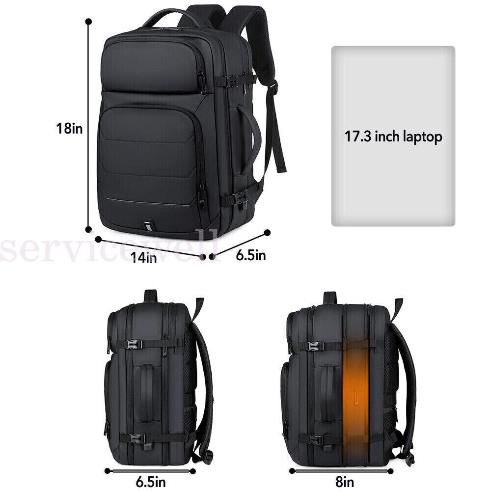 50L Men Women Travel Backpack Laptop Backpack Waterproof Business Bag School Bag - Image 5