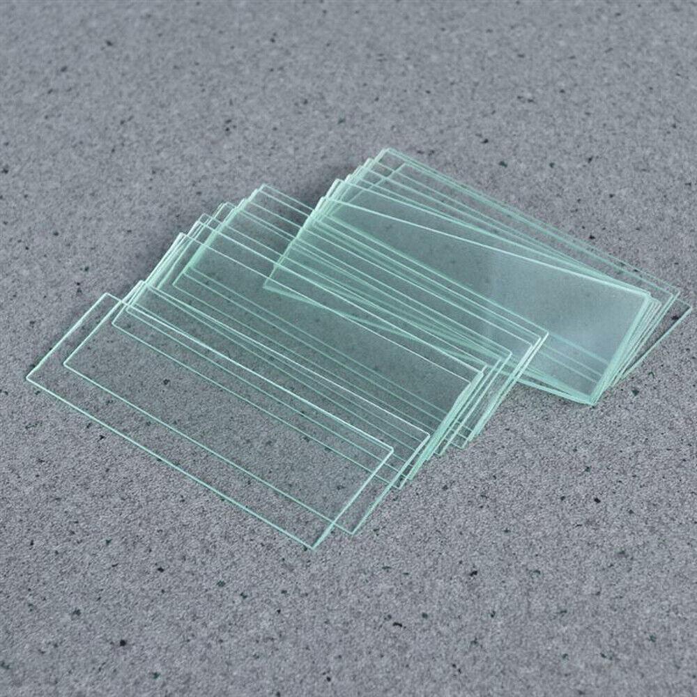 50PCS Blank Microscope Slides with 100 Square Cover Glass For Optical Instrument - Image 5