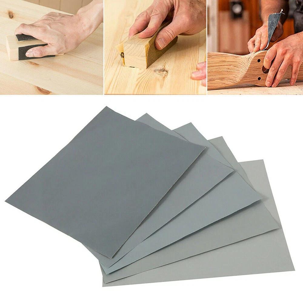 5PCS Abrasive Sheet 2000-7000 Grit Waterproof Wet Dry Sandpaper Sanding Paper AU - Image 4