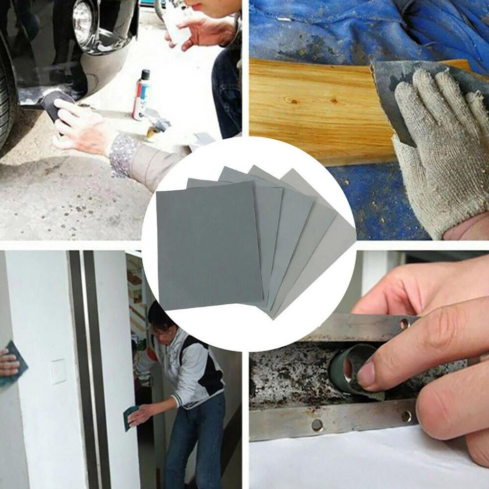 5PCS Abrasive Sheet 2000-7000 Grit Waterproof Wet Dry Sandpaper Sanding Paper AU - Image 2