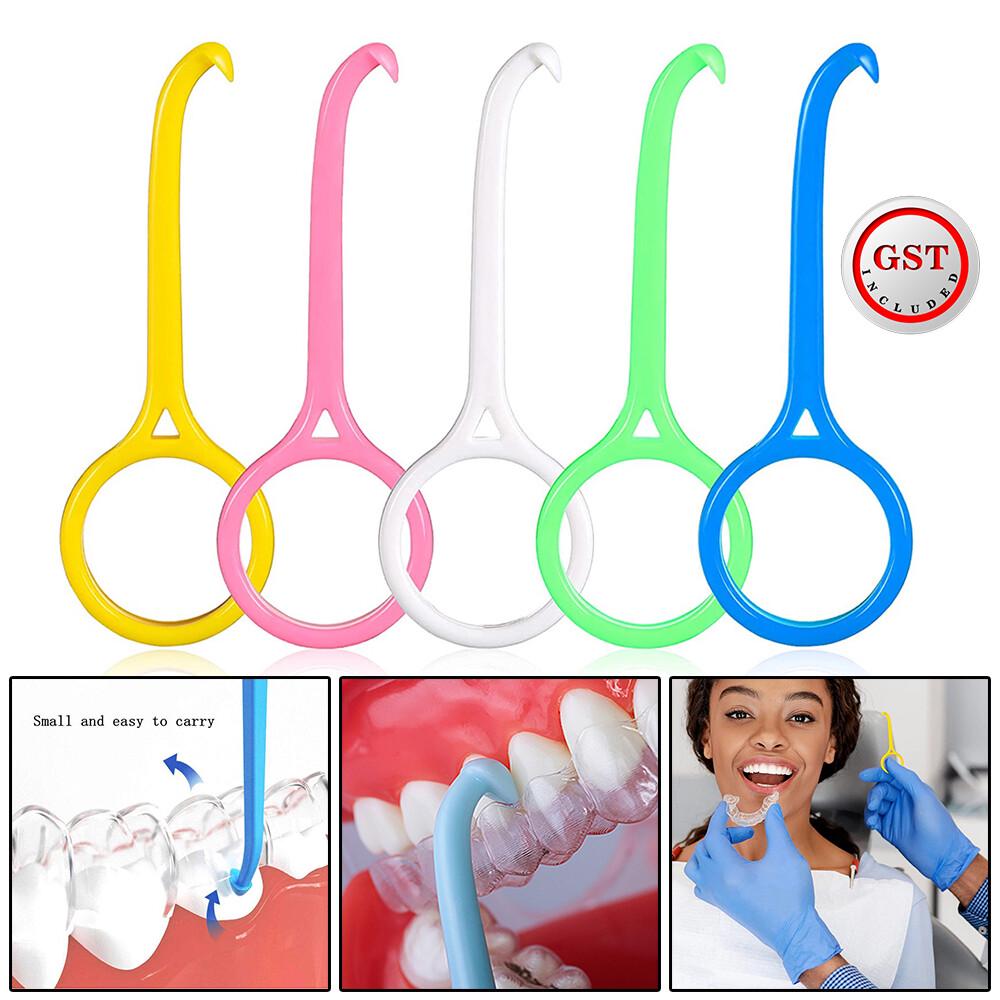 5PCS Aligner Removal Tool Invisible Braces Extractor Tooth Hook for Adult Child
