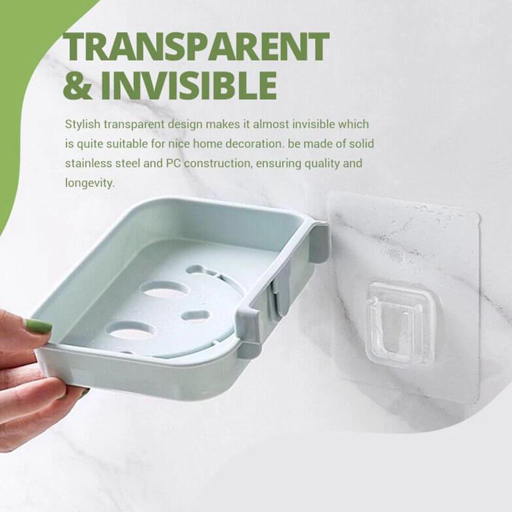 5Pairs Double-sided Adhesive Wall Hooks For Home Life Hangging Accessory - Image 5