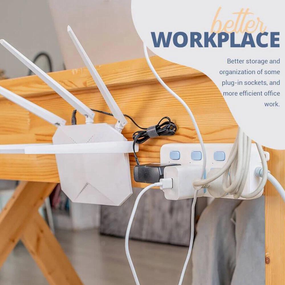 5Pairs Double-sided Adhesive Wall Hooks For Home Life Hangging Accessory - Image 2