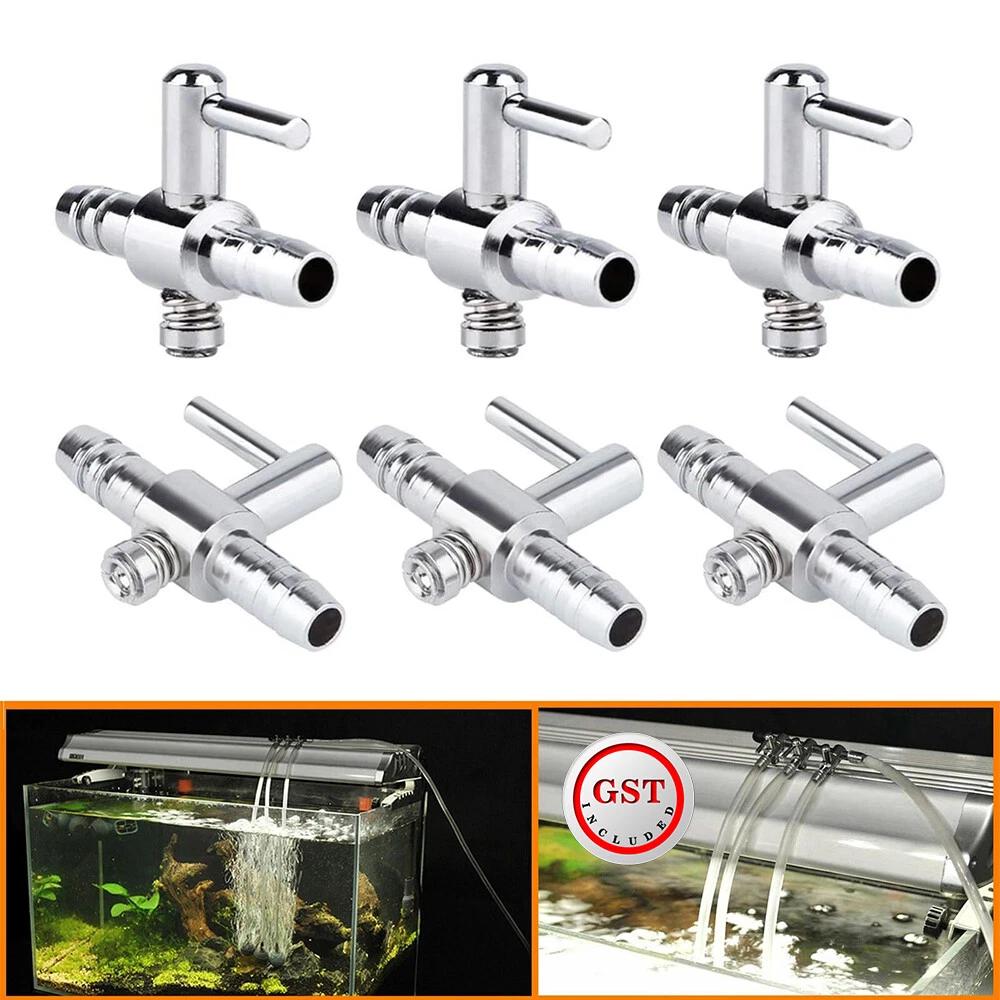 5X Air Flow Distributors Controller Valves Aquarium Fish Tank Pond Pump Hose AU