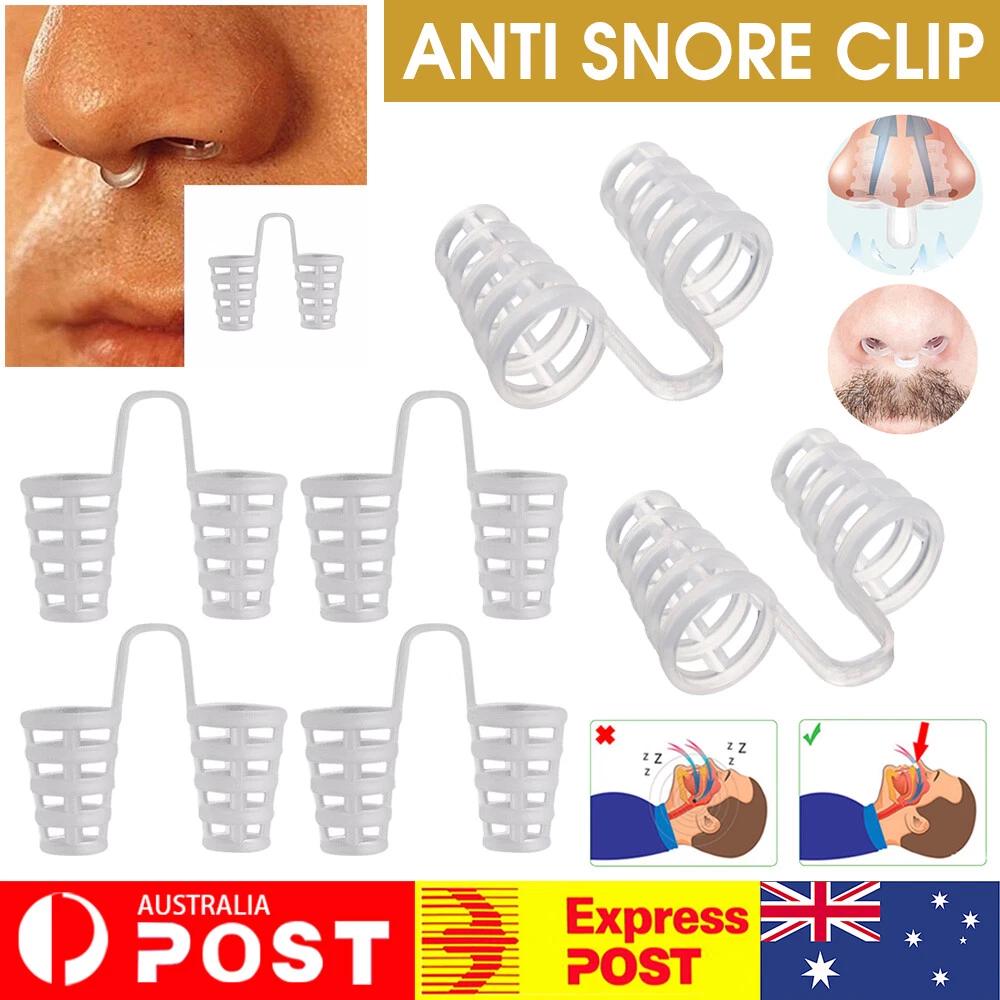 Anti Snore Nasal Dilators Stop Snoring Nose Clip Sleep Apnea Aid Device
