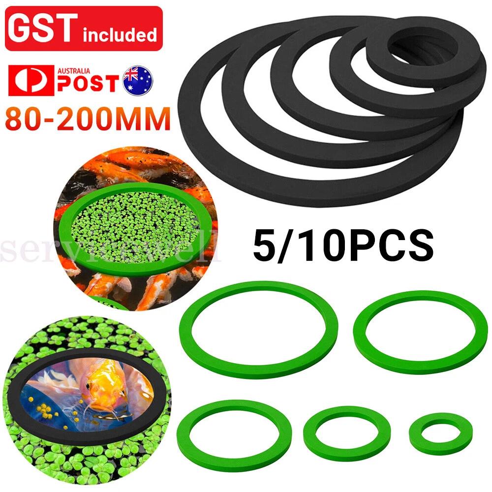 Fish Feeding Rings Aquarium Tank Station Floating Food Feeder 80-200mm