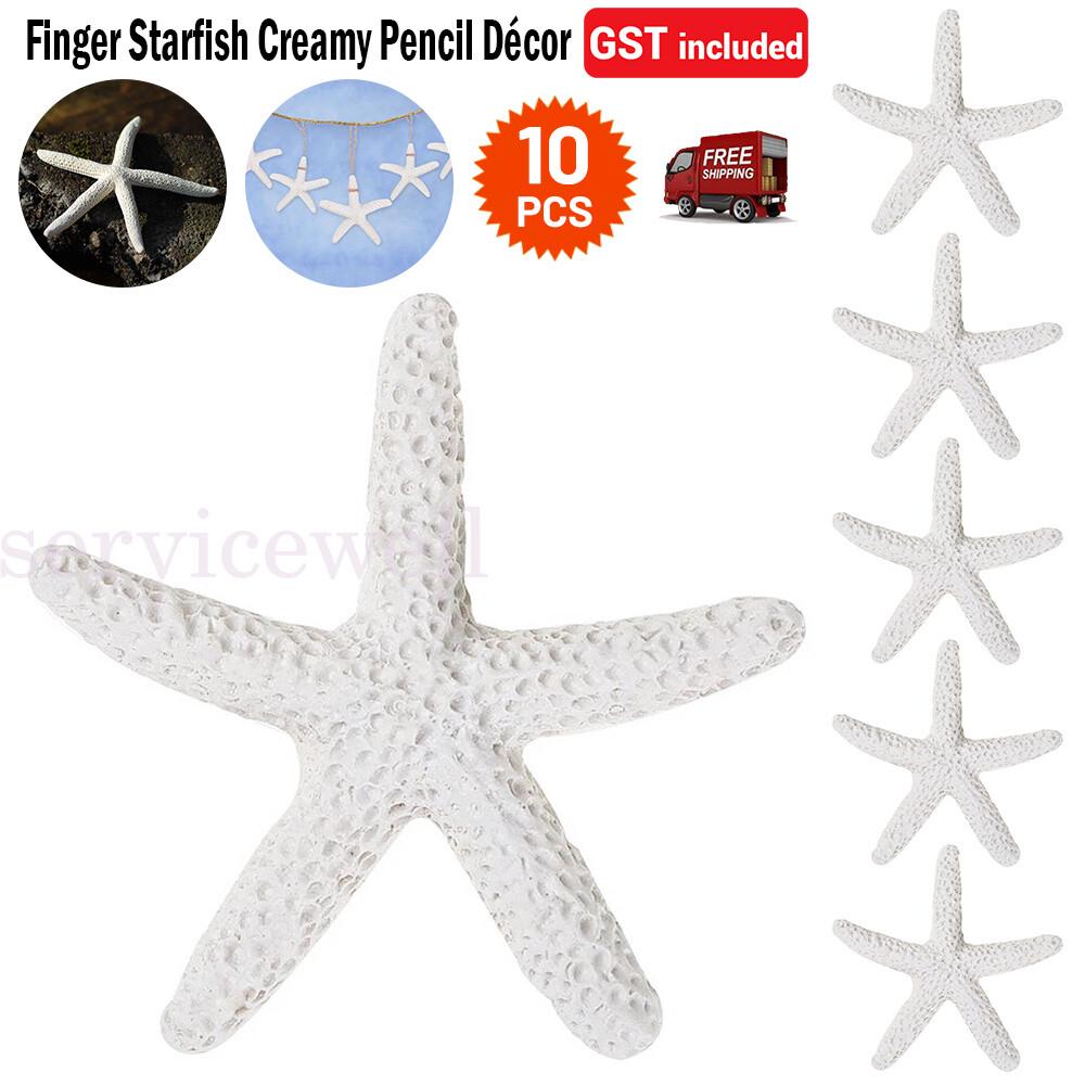 Finger Starfish Creamy White Pencil Finger Starfish For Wedding Home Decor