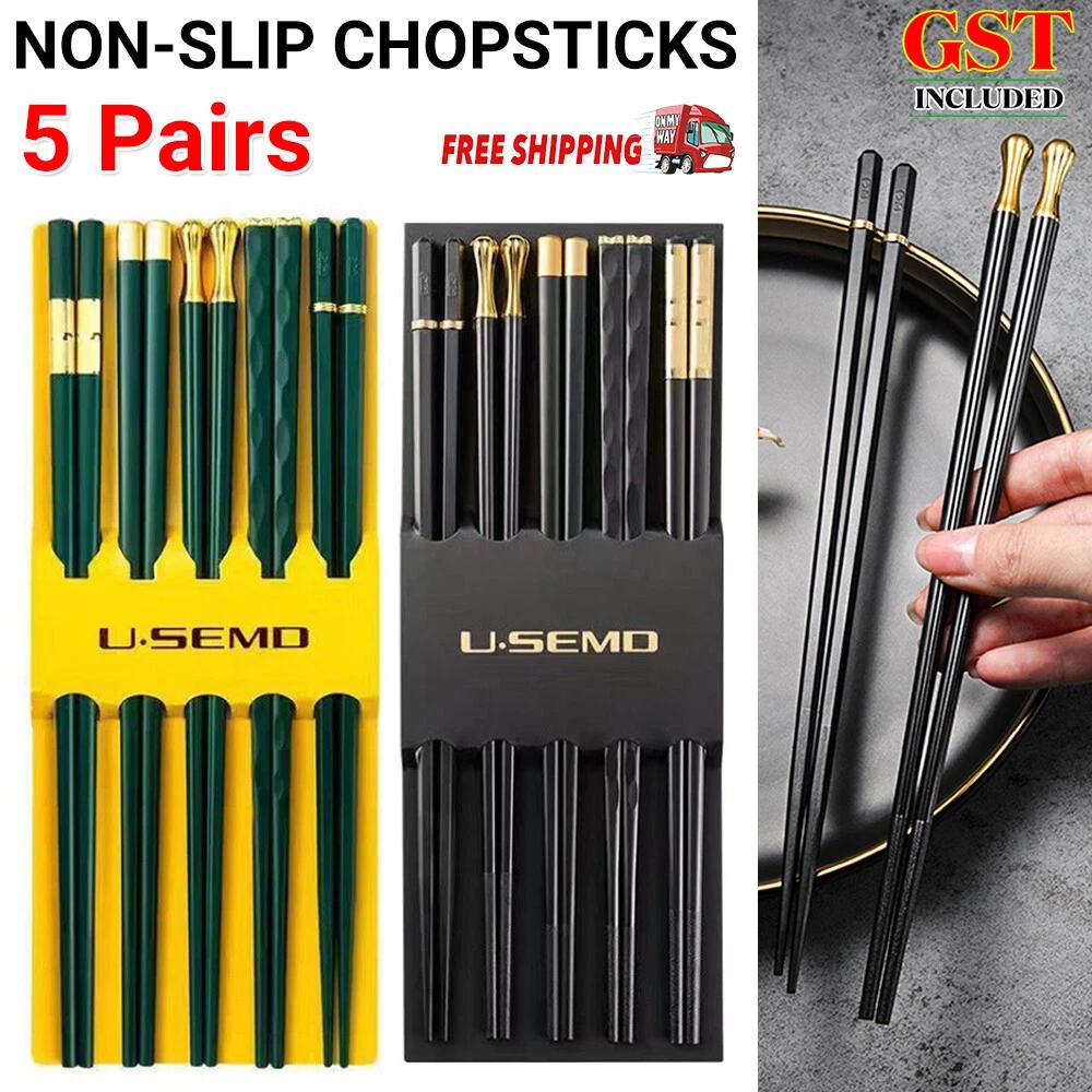 High Quality Chinese Non-Slip Chopsticks Japanese Sushi Chopsticks AU