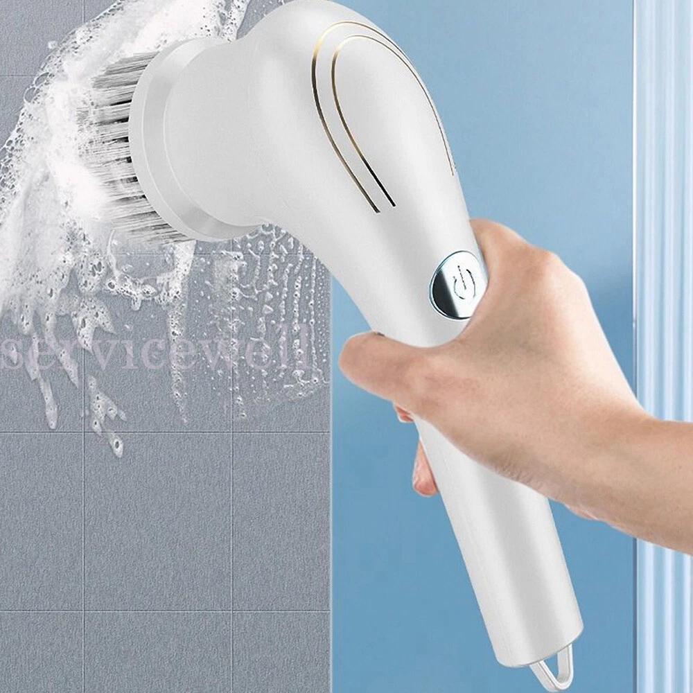 5 In 1 Handheld Electric Cleaning Brush Power Scrubber Cordless USB Rechargeable - Image 7